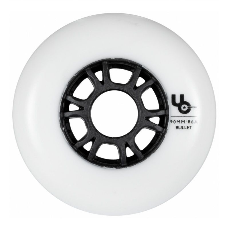 Undercover Team Wheels Bullet Radius 90mm 86a – Set of 8