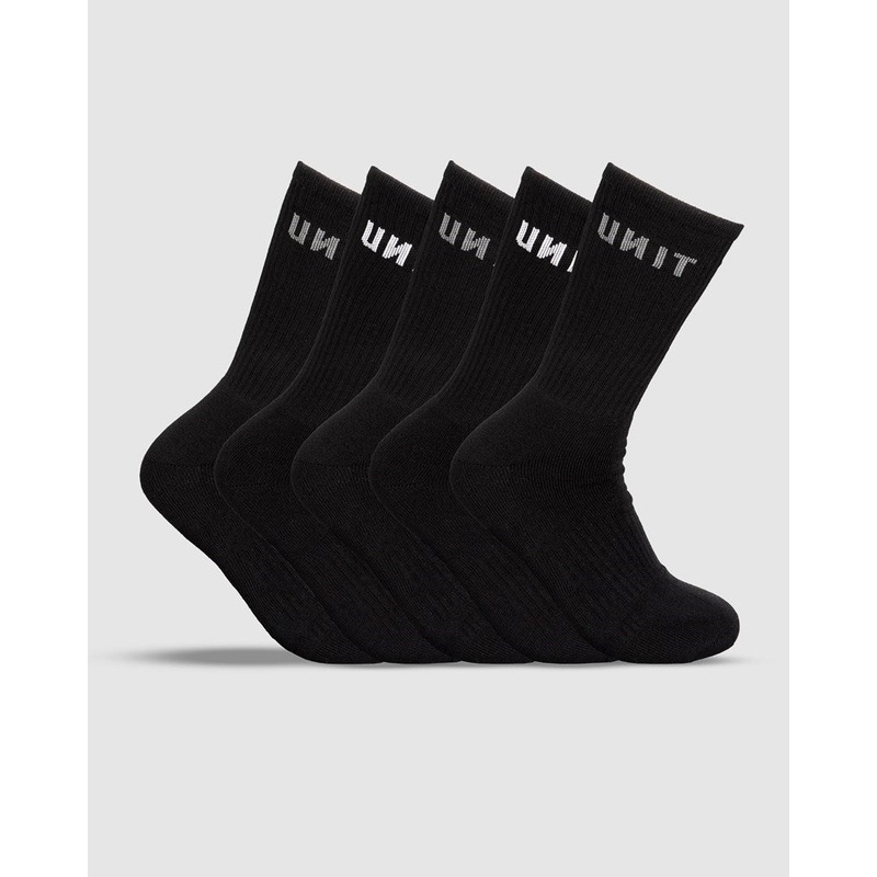 Unit Respond Bamboo Hi Lux Socks – 5 Pack MULTI 7 to 11