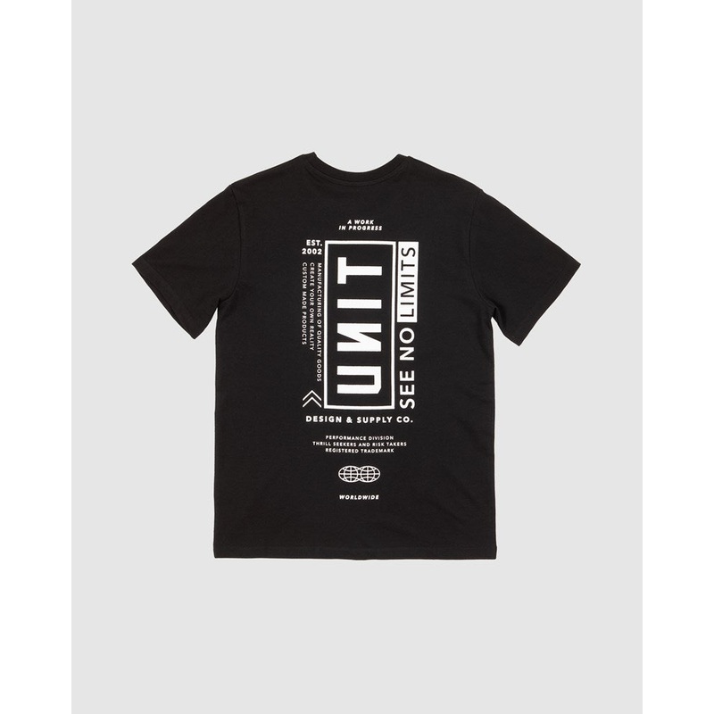 Unit Vision Youth Tee DK TEAL 10