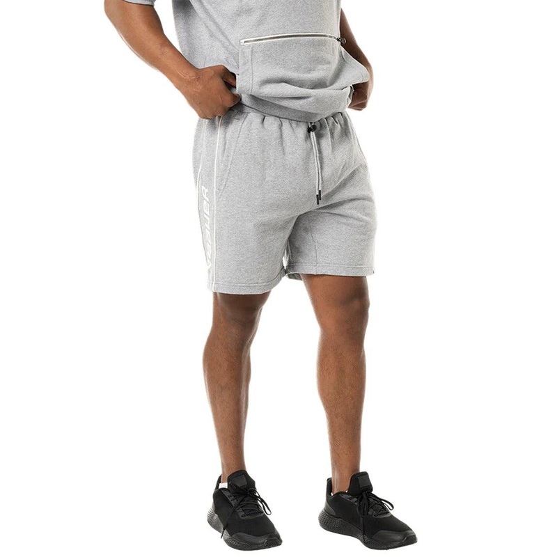 Bauer FLC Knit Short – Senior S Oatmeal
