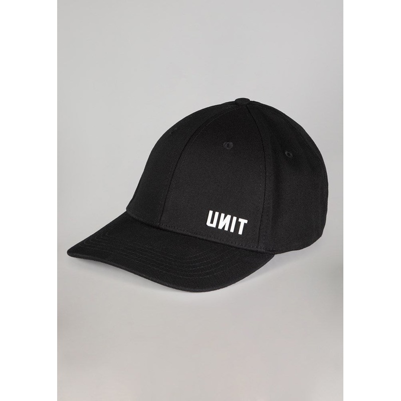 Unit Torrent Curve Peak Flex Cap BLACK S/M
