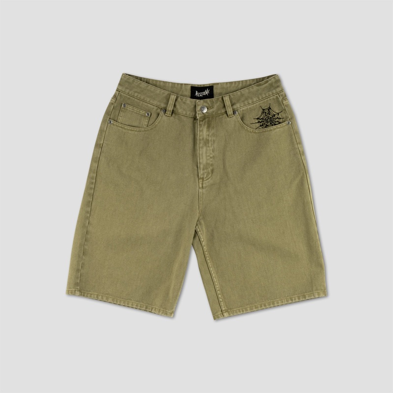 Welcome Chasm Baggy Denim Short Cedar 28