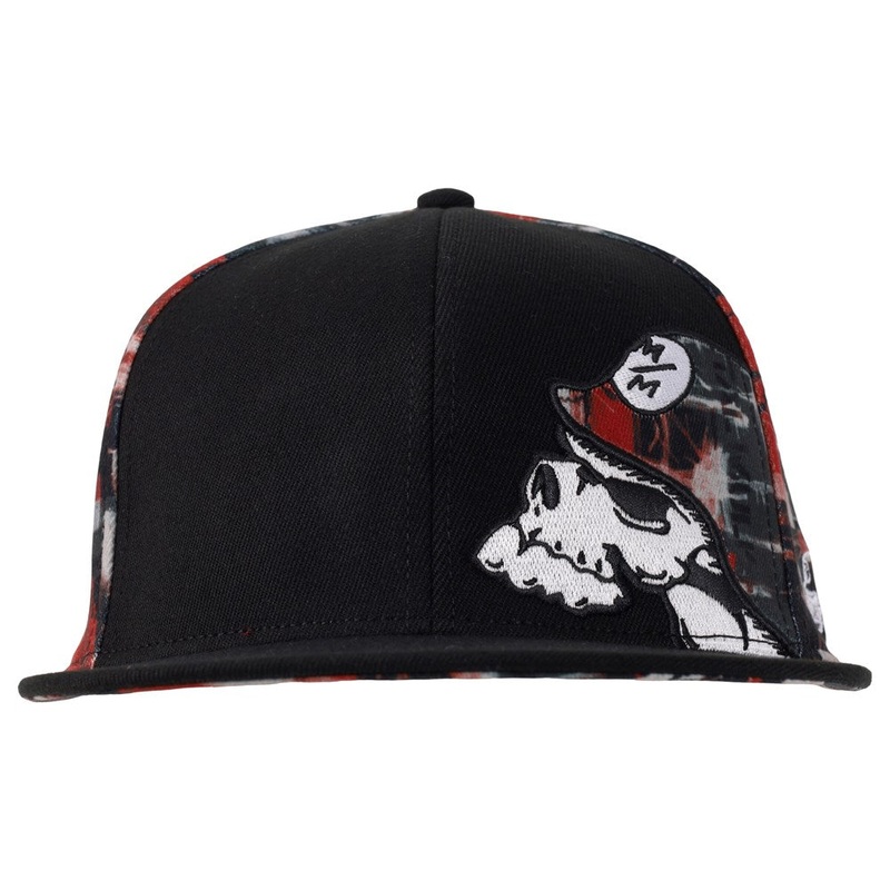 Metal Mulisha Henchman Flex Hat RED S/M