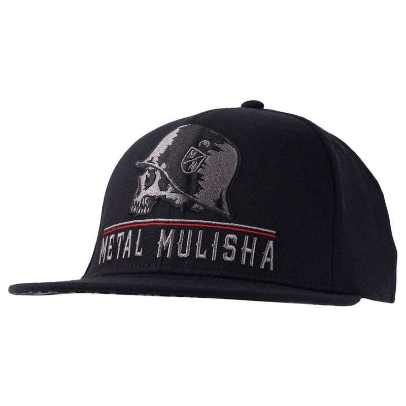 Metal Mulisha Linear FlexSnap Hat BLACK OSFM