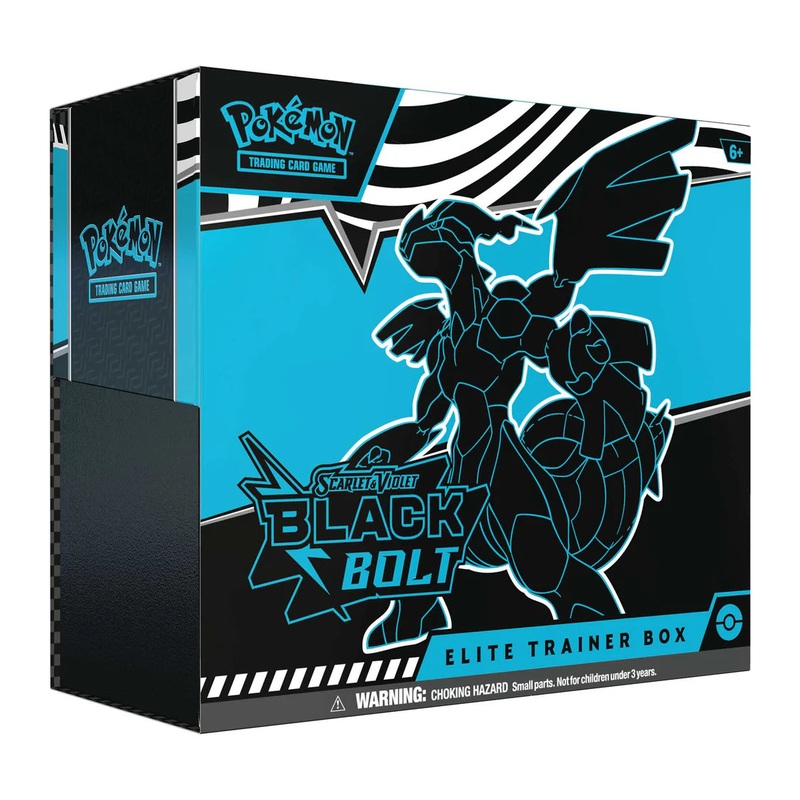 Pokmon TCG: Scarlet & Violet 10.5 – Black Bolt – Elite Trainer Box Zekrom
