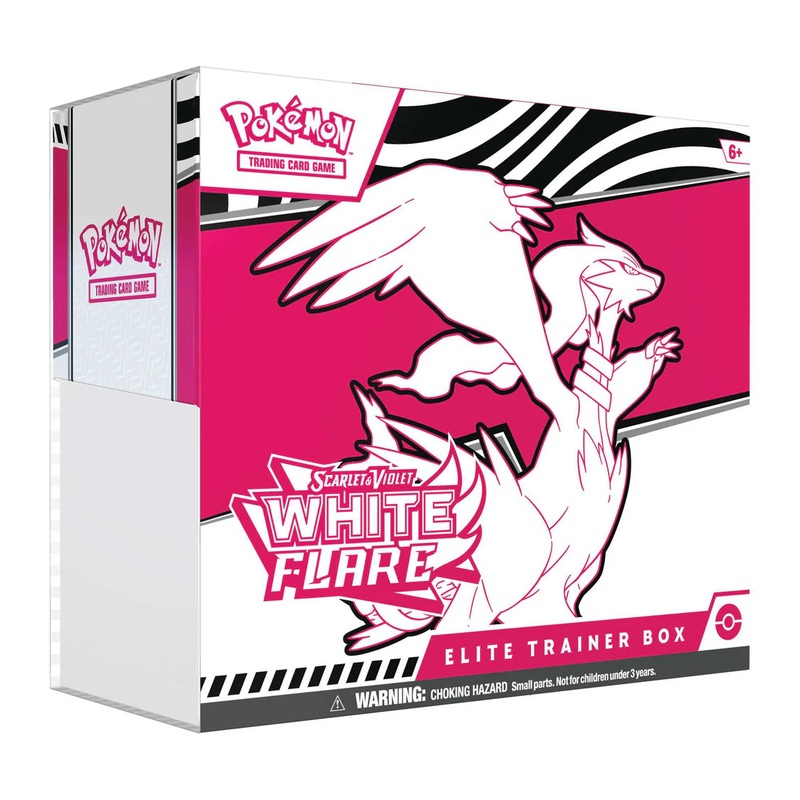 Pokmon TCG: Scarlet & Violet 10.5 – White Flare – Elite Trainer Box Reshiram