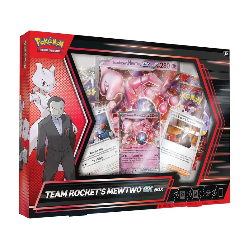 Pokmon TCG: Team Rocket’s Mewtwo Ex Box