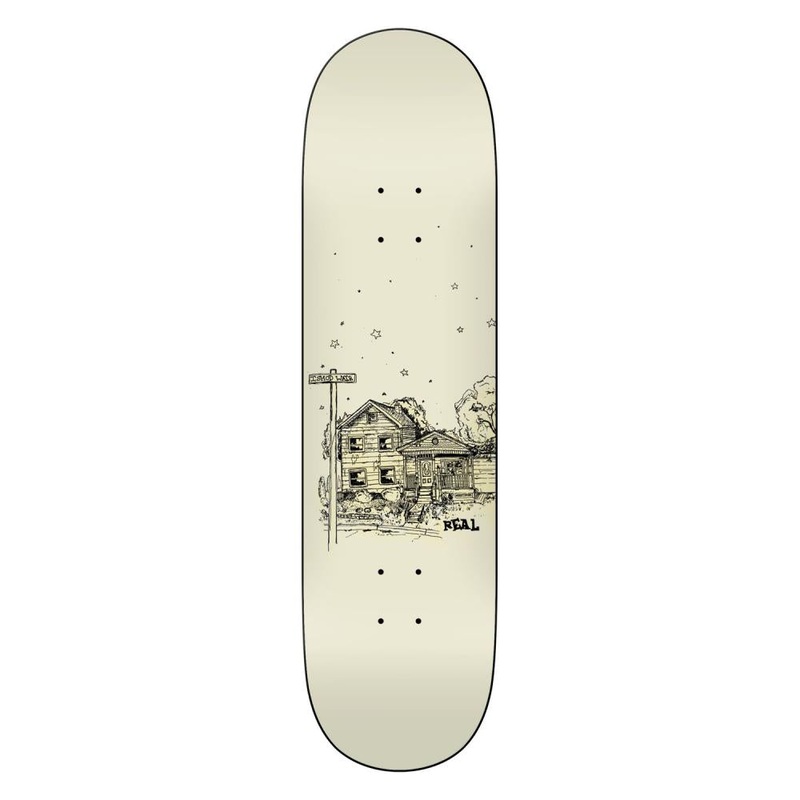 Real Ishod Home Twin Tail Skateboard Deck – 8.25″