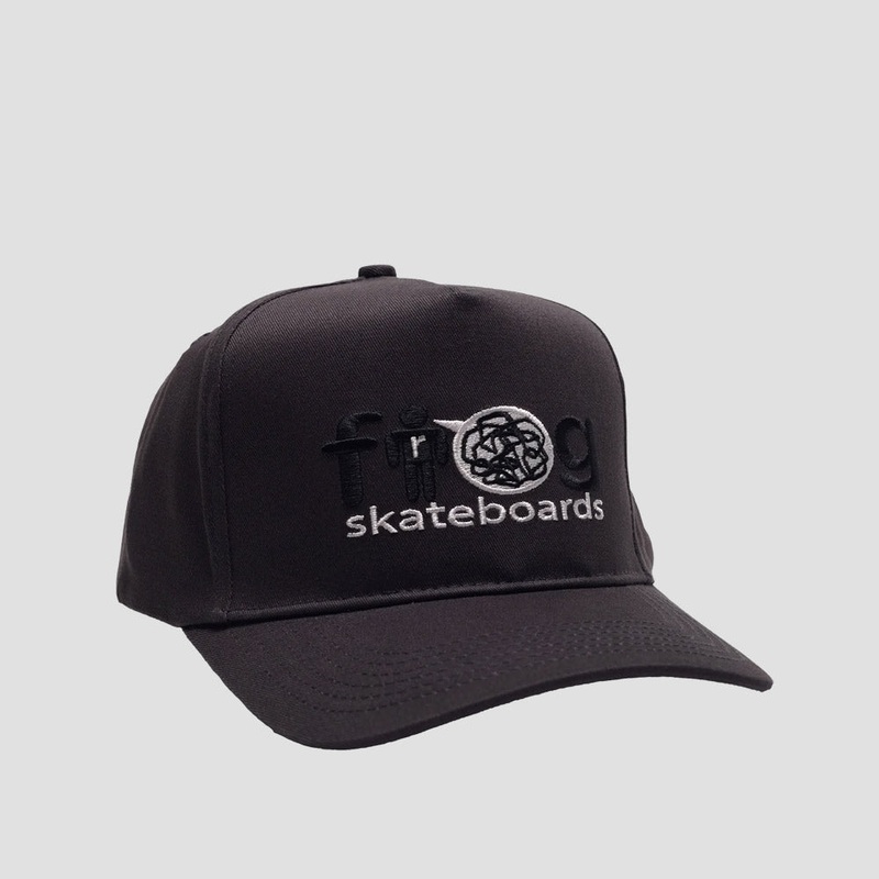 Frog Trash Talk Hat Vintage Black