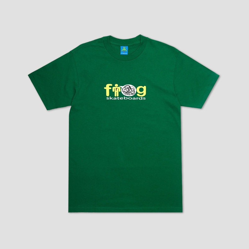 Frog Trash Talk T-Shirt Green Small