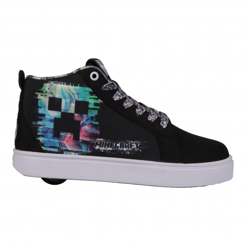 Heelys X Minecraft Racer 20 Mid – Black/White UK 12J