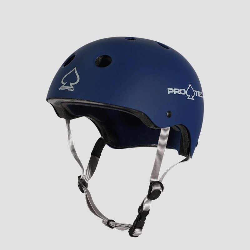 Pro-Tec Classic Certified Skateboard Helmet Matte Blue X-Small