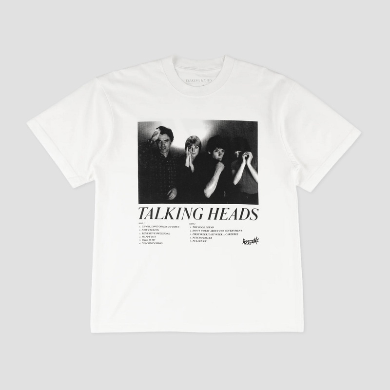 Welcome x Talking Heads Track List T-Shirt White Small