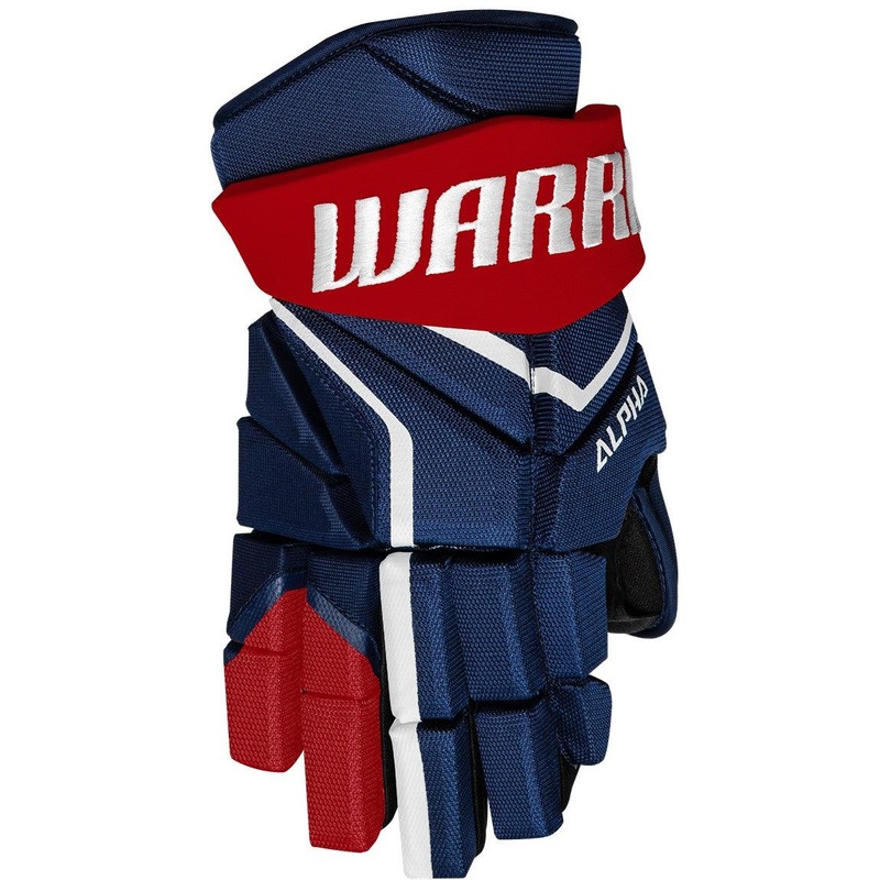 Warrior Alpha LX2 Max Hockey Gloves – Junior 10 Black