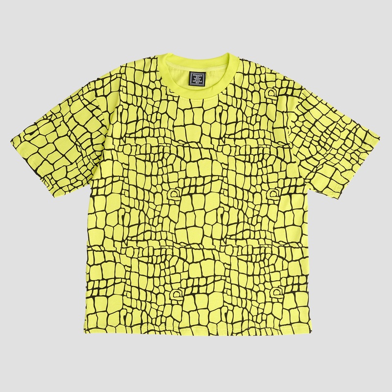Always Croc Print T-Shirt Volt Small