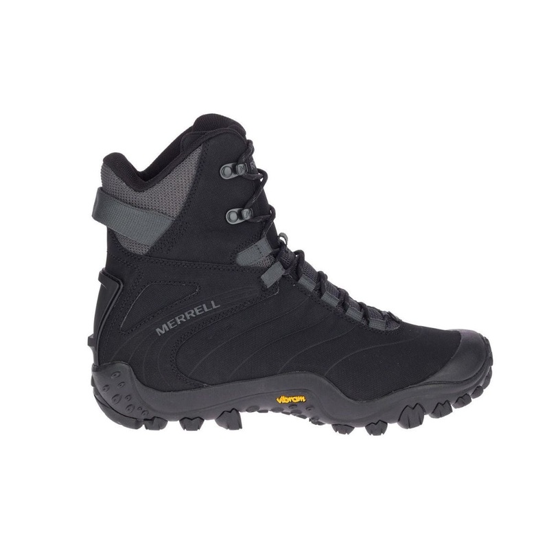 Merrell Chameleon Thermo 8 Tall Waterproof Boot – Men 7 Black/Rock