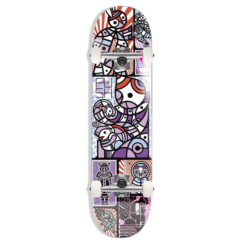 Push Don Pendleton Collage Guest Complete Skateboard – 8.25″