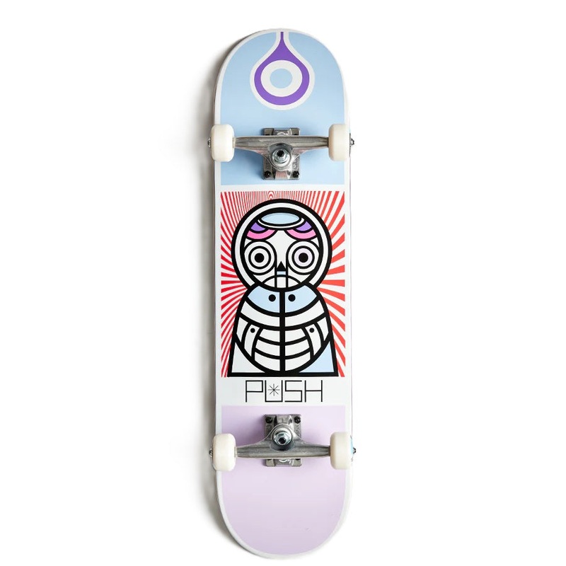 Push Don Pendleton Owl Guest Complete Skateboard – 8.0″