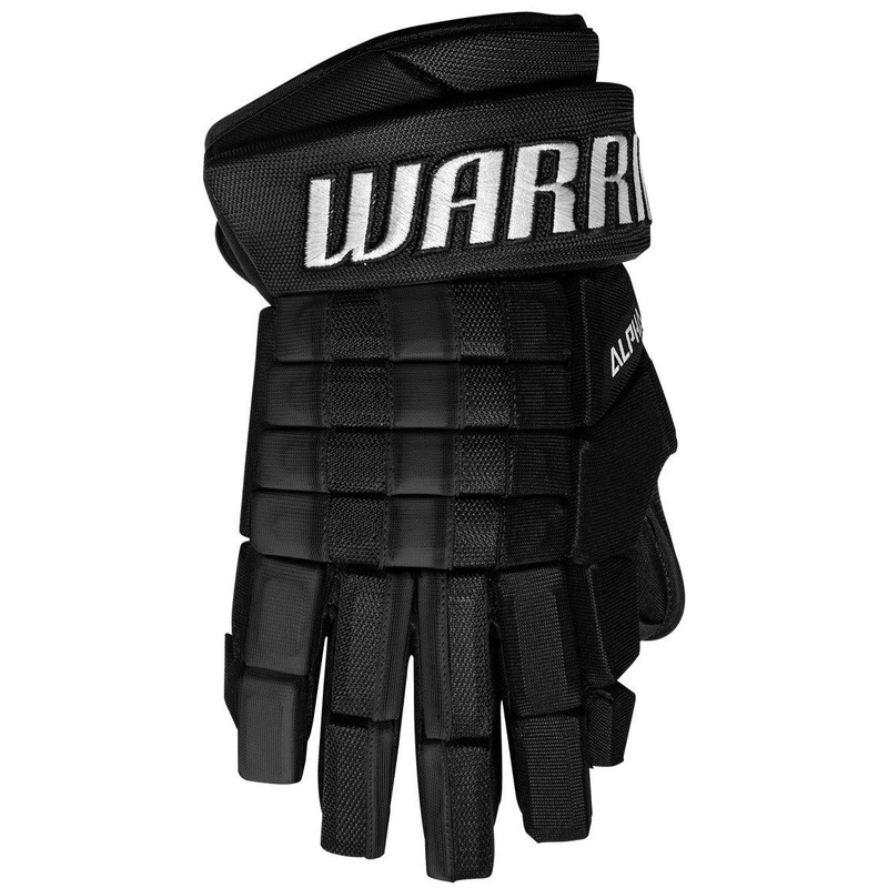 Warrior FR2 Hockey Gloves – Youth 8 Black