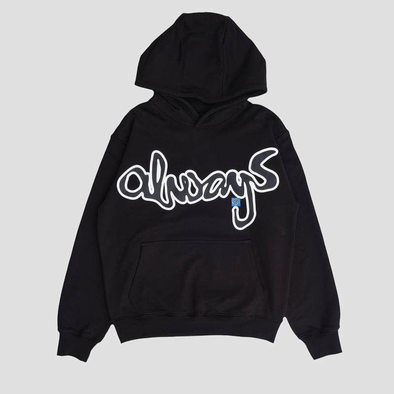 Always Snapper Rocks Hoodie Black Small