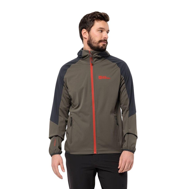 Jack Wolfskin Feldberg Hoody – Men S Cold Coffee
