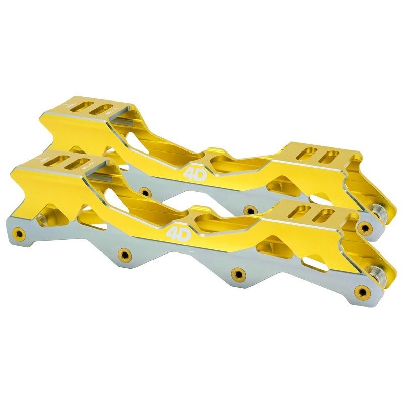 FR Skates Gold 4D Rockered Frames – 243mm