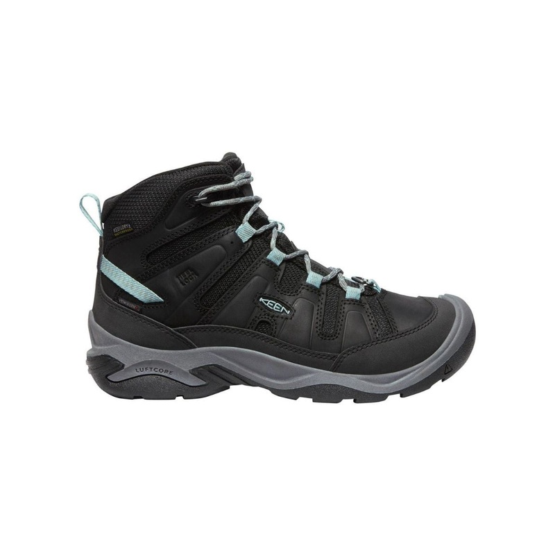 Keen Circadia Mid Polar Hiking  Boot – Women 6 Black/Cloud Blue