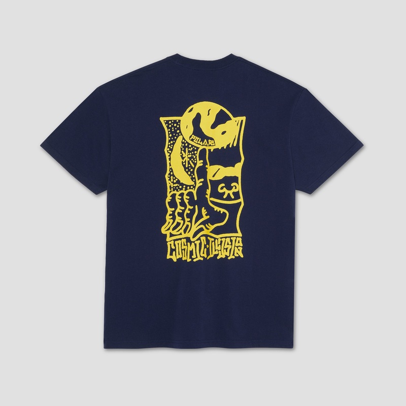 Polar Cosmic Dark T-Shirt Blue X-Small