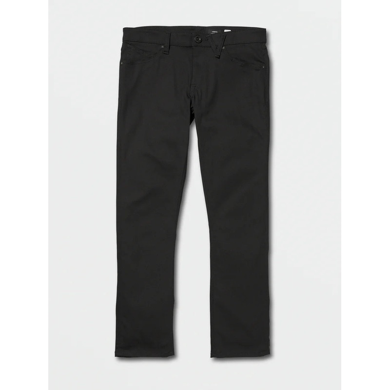 Volcom Vorta Slim Fit Jeans Black / Black 28