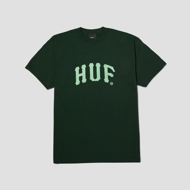 HUF Arch T-Shirt Forest Green Small