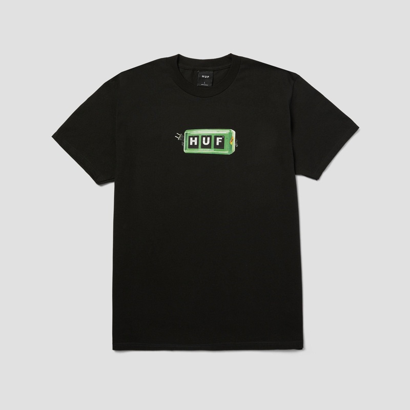 HUF Countdown T-Shirt Black Small
