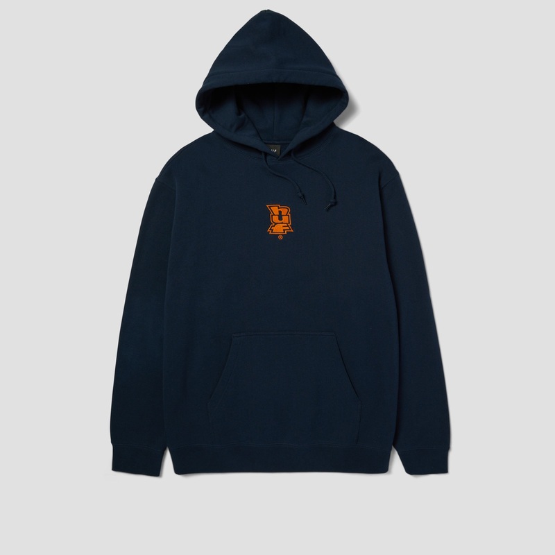 HUF Megablast Embroidered Hood Navy Small