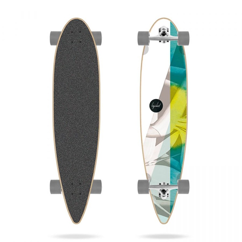 Long Island Green Tea Pintail Longboard – 39″