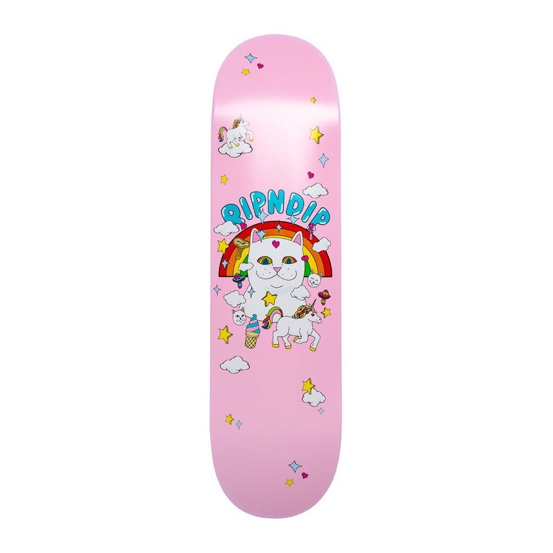 RIPNDIP Nermland Pink Skateboard Deck – 8.0″