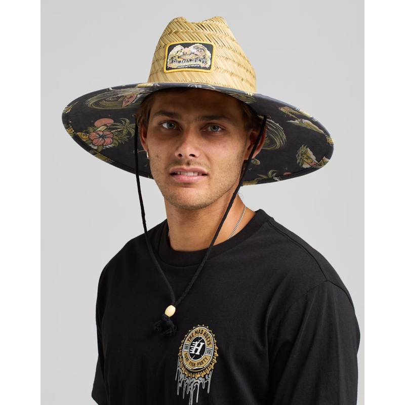 The Mad Hueys FROTHIN OUT | STRAW HAT NATURAL OSFM