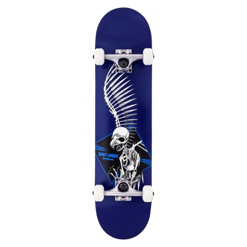Birdhouse Stage 1 Full Skull 2 Blue Skateboard – 7.5″