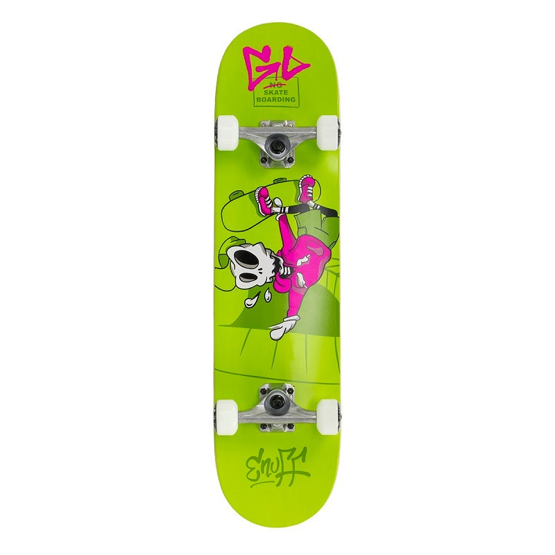 Enuff Skully Green Mini Skateboard – 7.25″