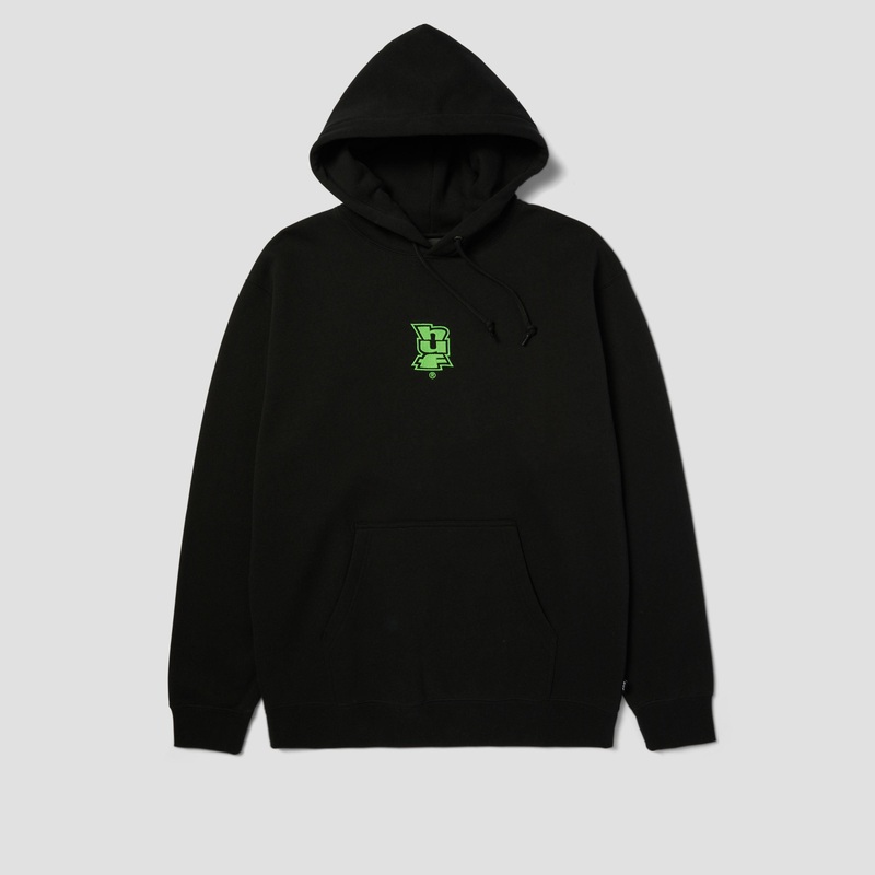HUF Megablast Embroidered Hood Black Small
