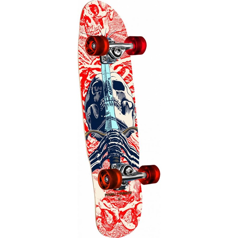 Powell Peralta Mini Skull & Sword 186 Cruiser Skateboard – 30″