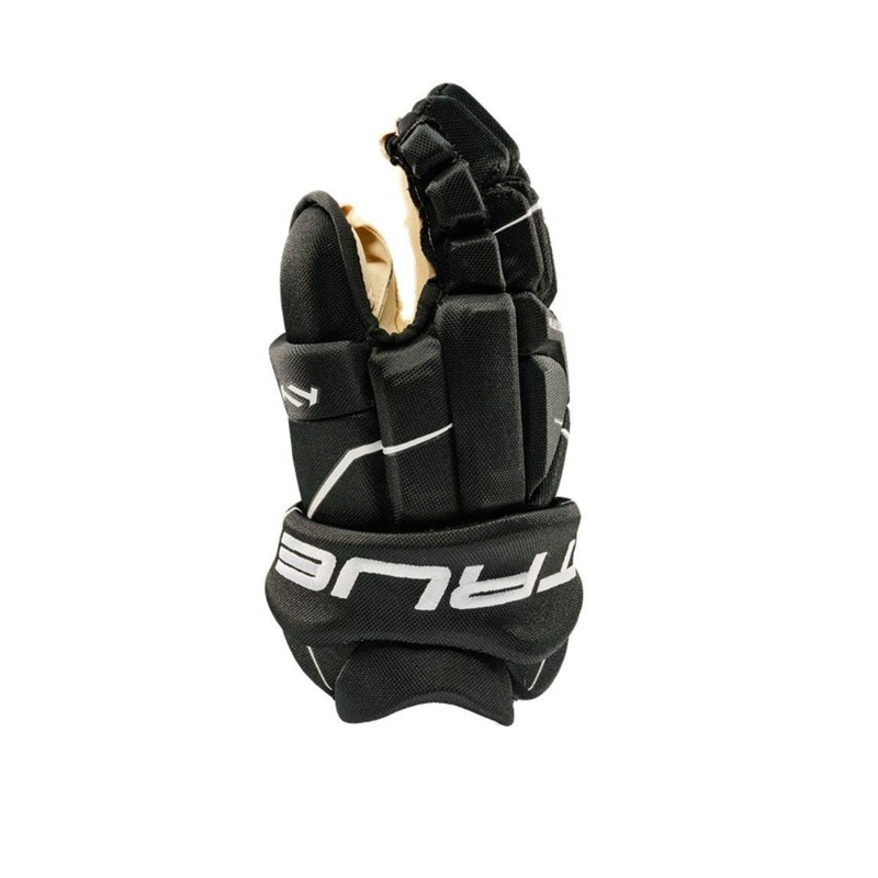 True Catalyst 5X3 Hockey Gloves – Junior 10 Black/Red