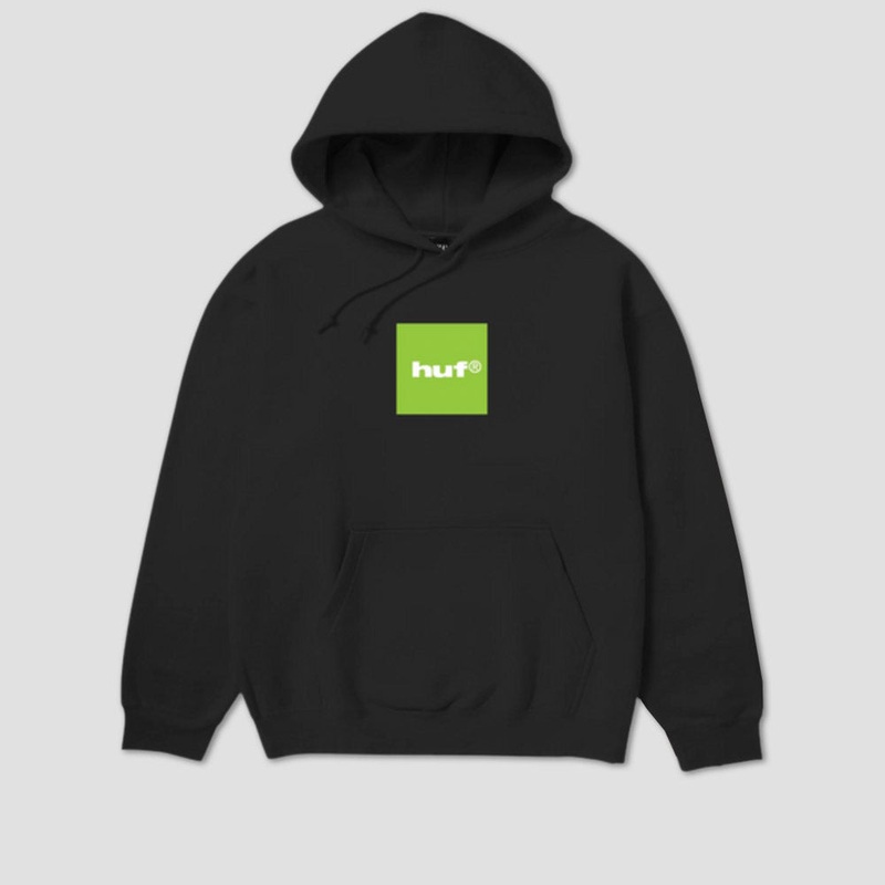 HUF 89 Box Logo Hood Black Small