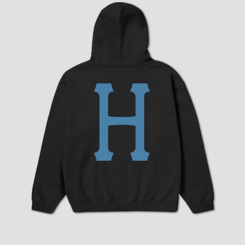 HUF Classic H Hood Black Small