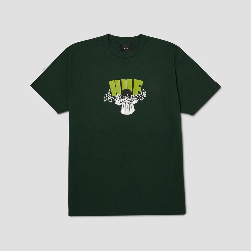 HUF Dazed T-Shirt Forest Green Small
