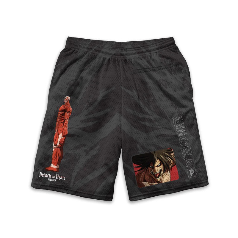 Primitive Titans Mesh Short Black BLACK M