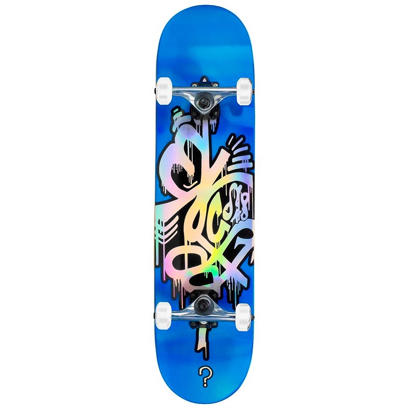 Enuff Blue Hologram Skateboard – 8.0″