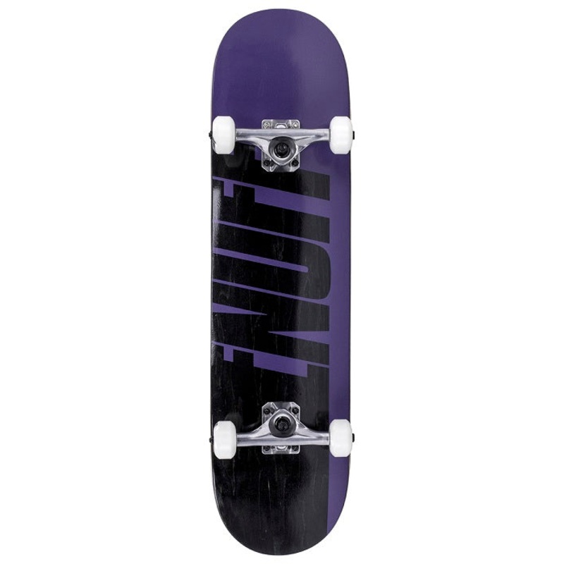 Enuff Half Stain Purple Skateboard – 8.0″