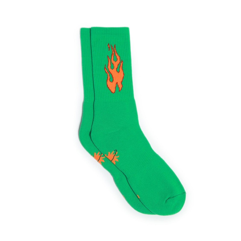 Fire Socks Green 37–40