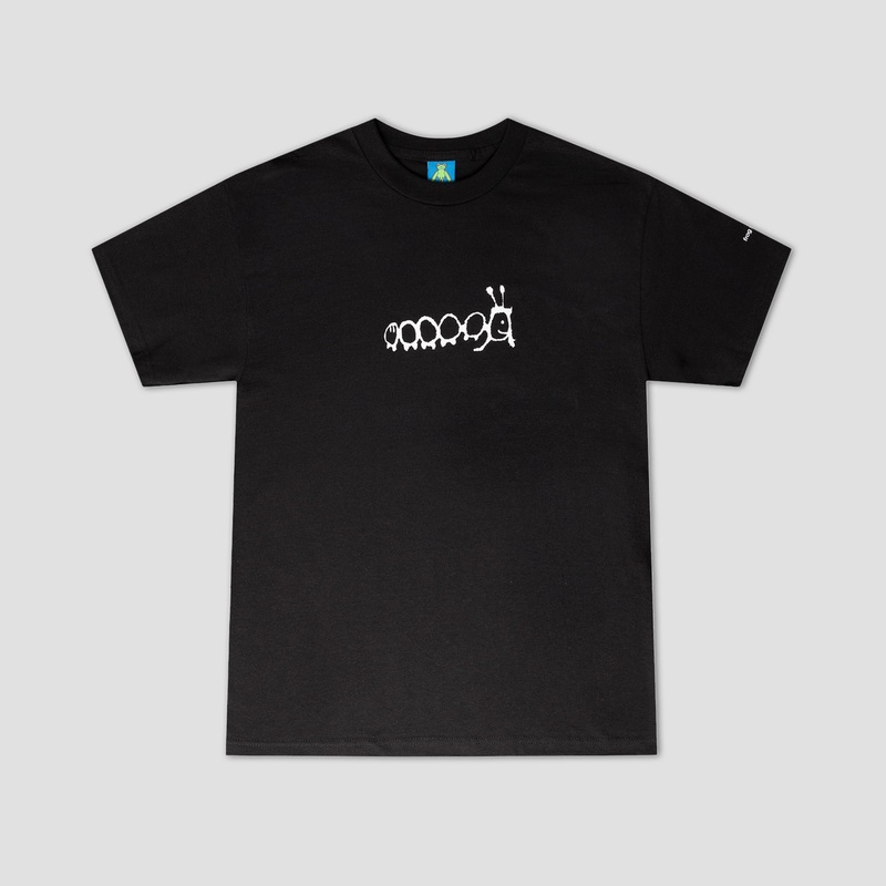 Frog Caterpillar T-Shirt Black Small