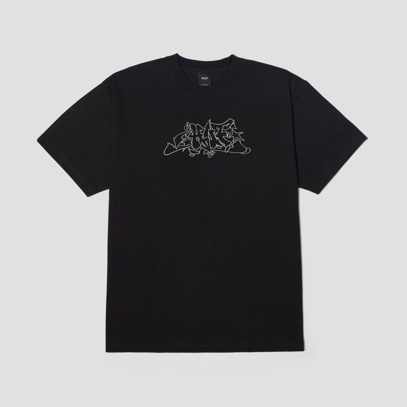 HUF Outlines T-Shirt Black Small