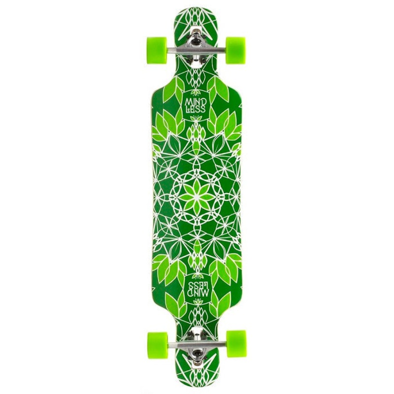Mindless Sanke III Green Longboard – 39″